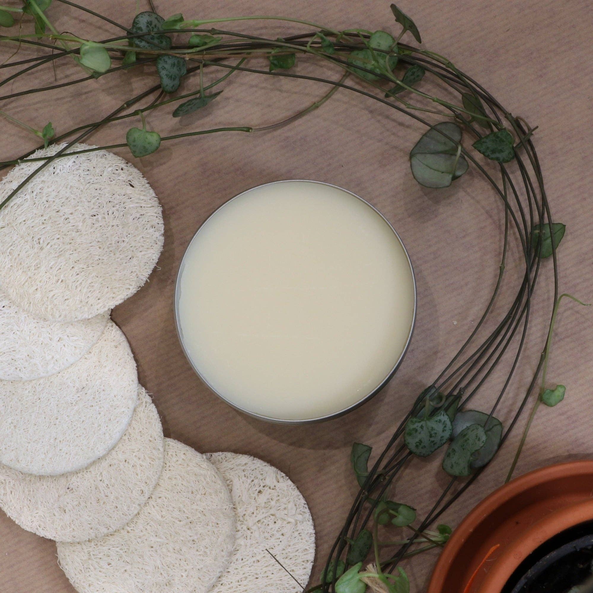 Tin of chamomile make-up remover - made in Yorkshire