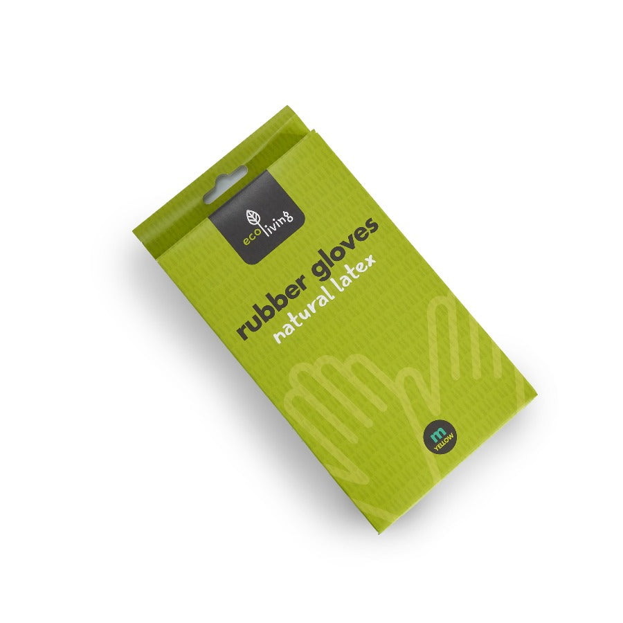 Natural Latex rubber gloves