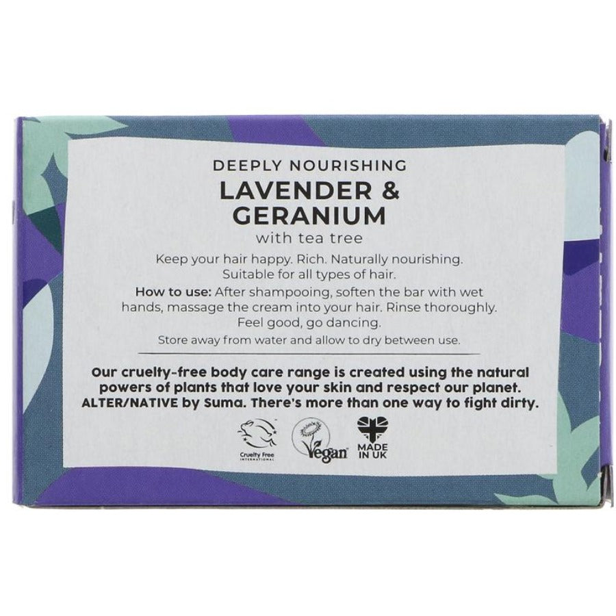 Lavender & Geranium Conditioner Bar
