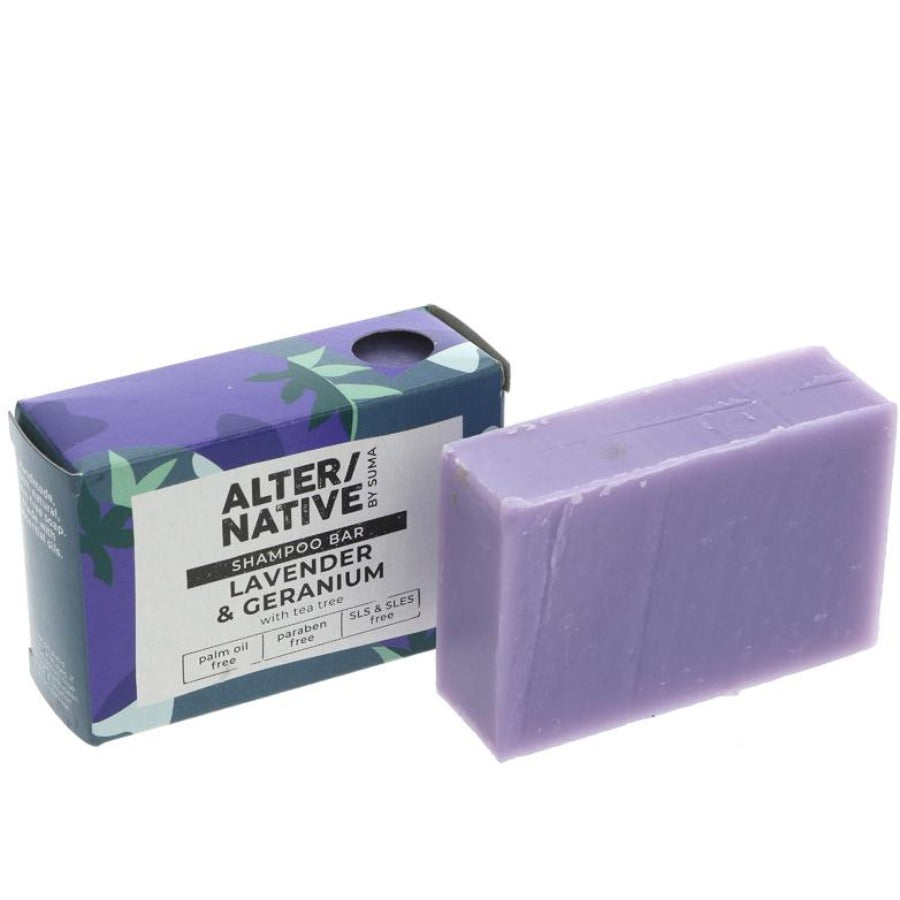 Lavender & Geranium Shampoo Bar