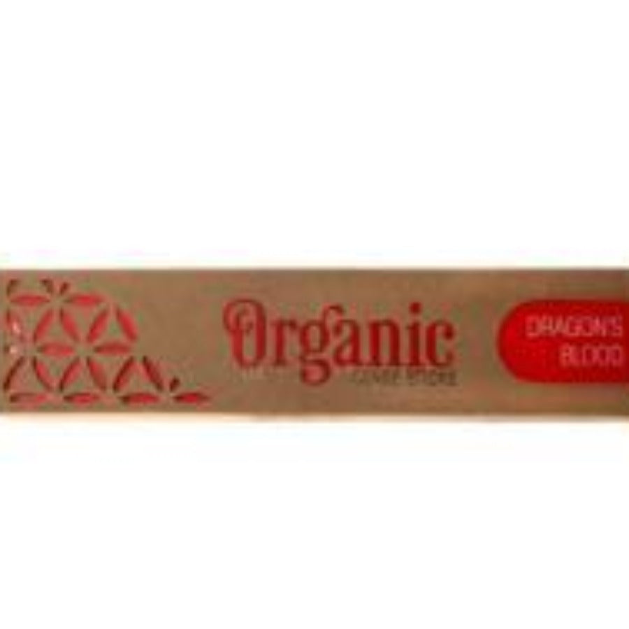 A box of dragons blood incense sticks