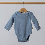 Ribbed Bodysuit with Long Sleeves for Babies