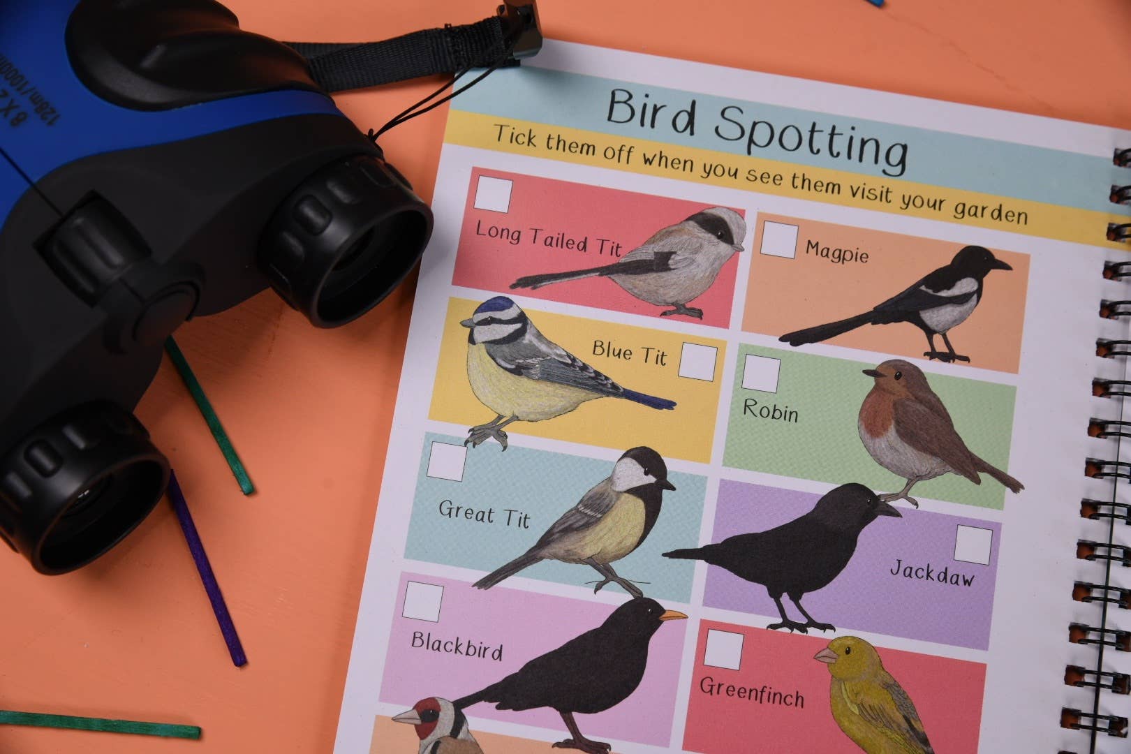 Amazing British Garden Birds Fact and Activity Book 