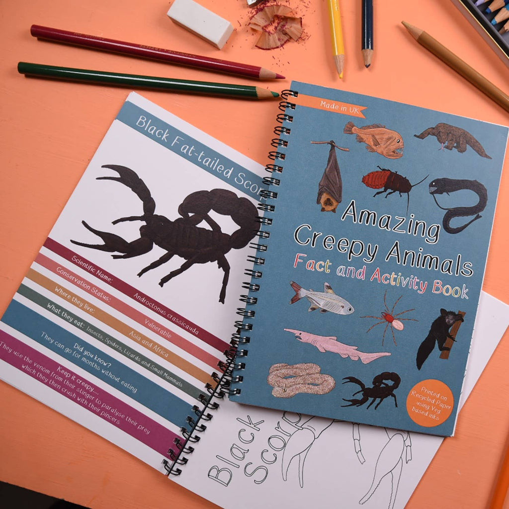 Two educational books on a table with pencils and an eraser.