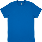 Blue short sleeve t-shirt organic cotton 