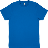 Blue short sleeve t-shirt organic cotton 