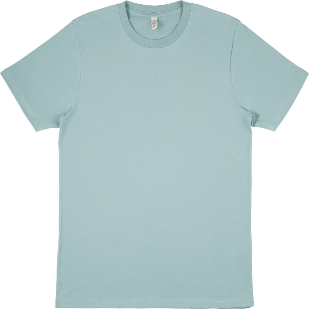 Sage Green short sleeve t-shirt organic cotton 