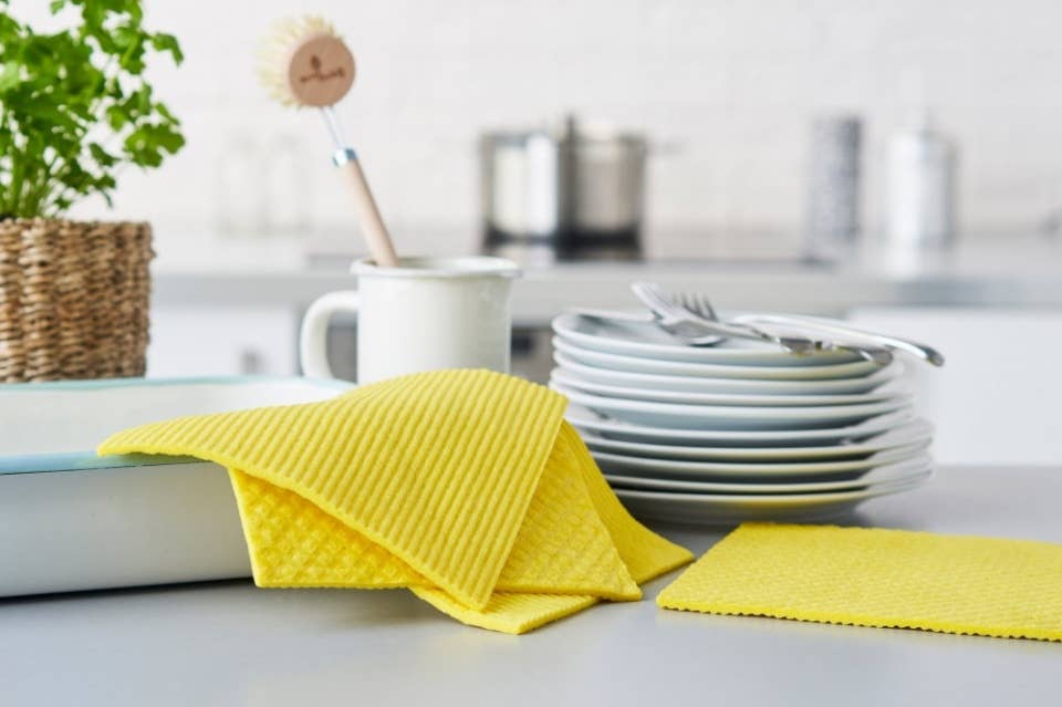 Compostable UK Sponge Cleaning Cloths (4 Pack)