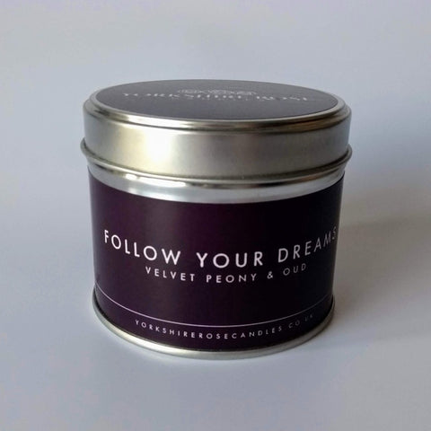Follow Your Dreams scented candle