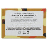 Coffee & Cedarwood shaving soap