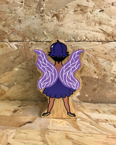 Wooden Fairy purple