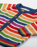 Rainbow knit cardigan 