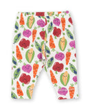 Leggings with veggies printed all over
